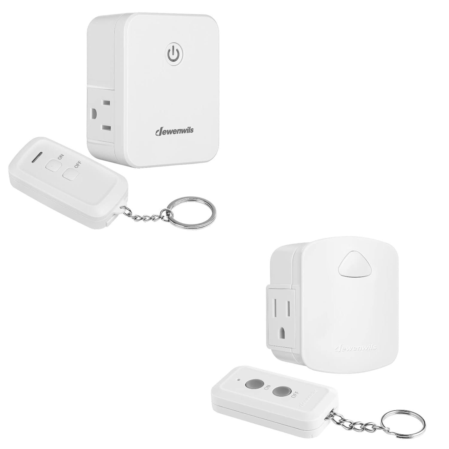 DEWENWILS Remote Control Outlet, Upgraded Version Wireless Remote Light Switch for Lamp