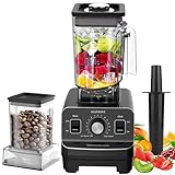 Glückluz | Licuadora Profesional | Potencia 1400w | 2L + Adicional de 800 ml | Professional Blender...