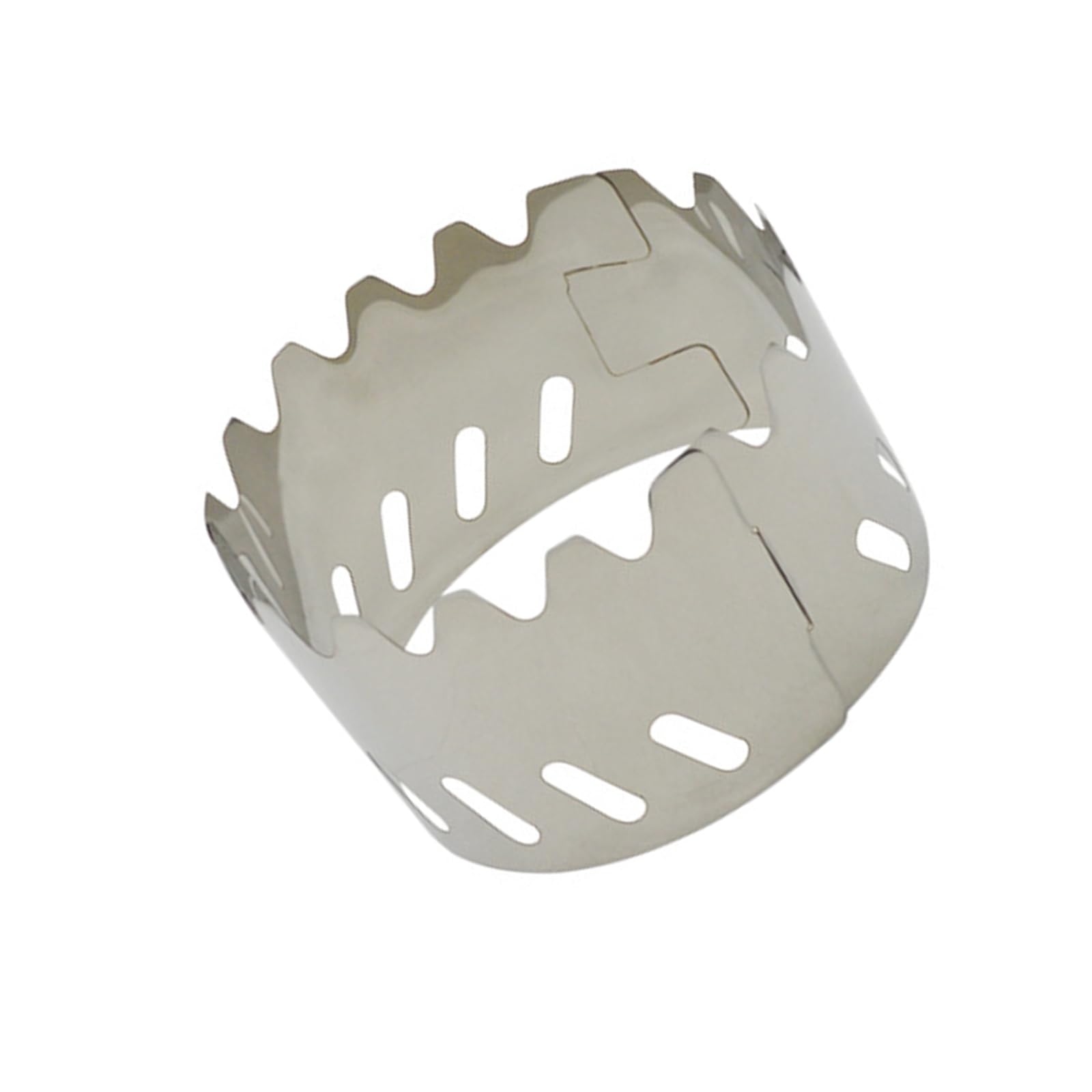 Parabrezza Antivento Per Stufa Da Campeggio In Acciaio Inox – Pieghevole, 2 In 1, Con Prese D'aria, Leggero 60 G