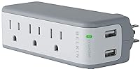 Algopix Similar Product 8 - Belkin BLKBST300BG 3Outlet Mini