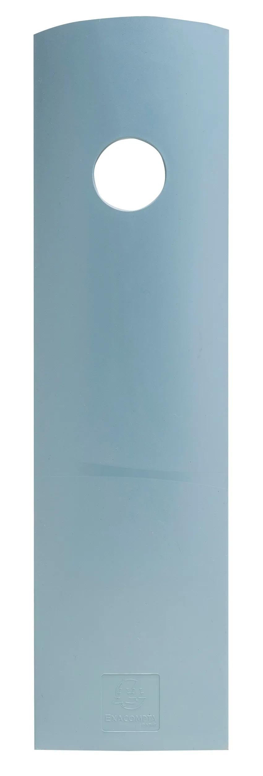 Exacompta - Ref 18270D - 1 MAG-CUBE Autentik magazine holder, magazine folder, catalog, magazine, storage for A4 and A4+ documents - Width 8.2 cm - Blue grey