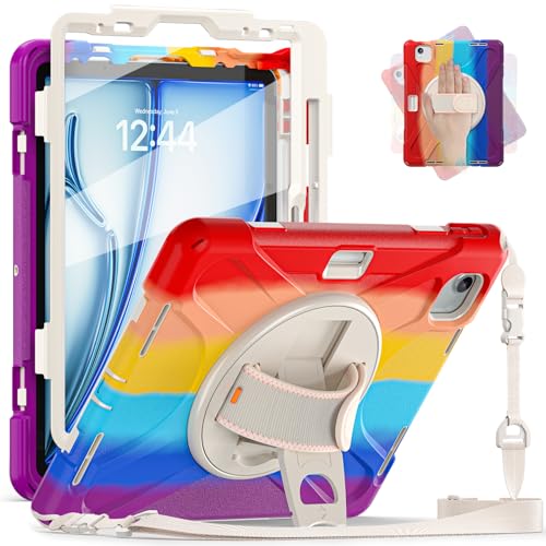 Funda iPad Air 11 resistente que evita roturas de pantalla y caídas accidentales en niños