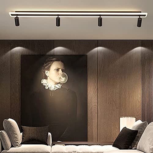 Alampever 4-Pack Dimmable Led Track Lighting Heads For Juno Track, 12W (75W Equivalent), 800Lm, Cri90, Black Finish, 3000K Soft White, Etl Listed #TOP4