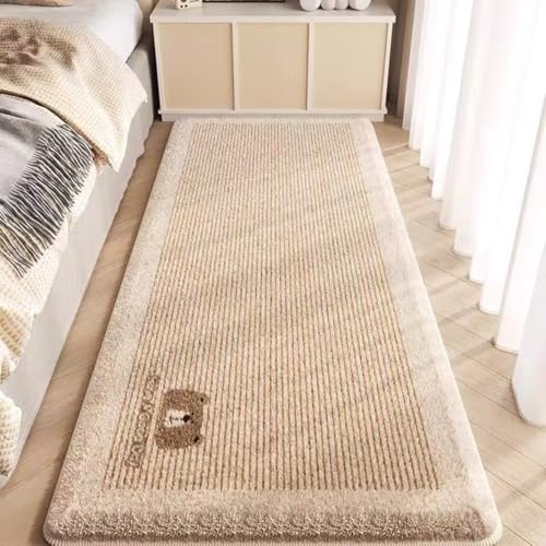 ラグ ラグマット 短毛 厚手 しゃれ ベッドサイド 肌触り優しい 暖かい もこもこ 寝室用 秋冬 絨毯 じゅうたん 可愛いラグ エコファー 滑り止め 洗えるラグ カーペット 抗菌防臭 防音 防ダニ ヒツジファータッチ 下敷き ヒツジファー調