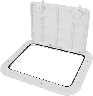 Asyduey Escotilla de de 425-315 Mm Acceso ABS/Escotilla de Cubierta para Perilla de ExtraccióN Antideslizante de RV de Marino Accesorios de Barcos Antienvejecimiento Marina