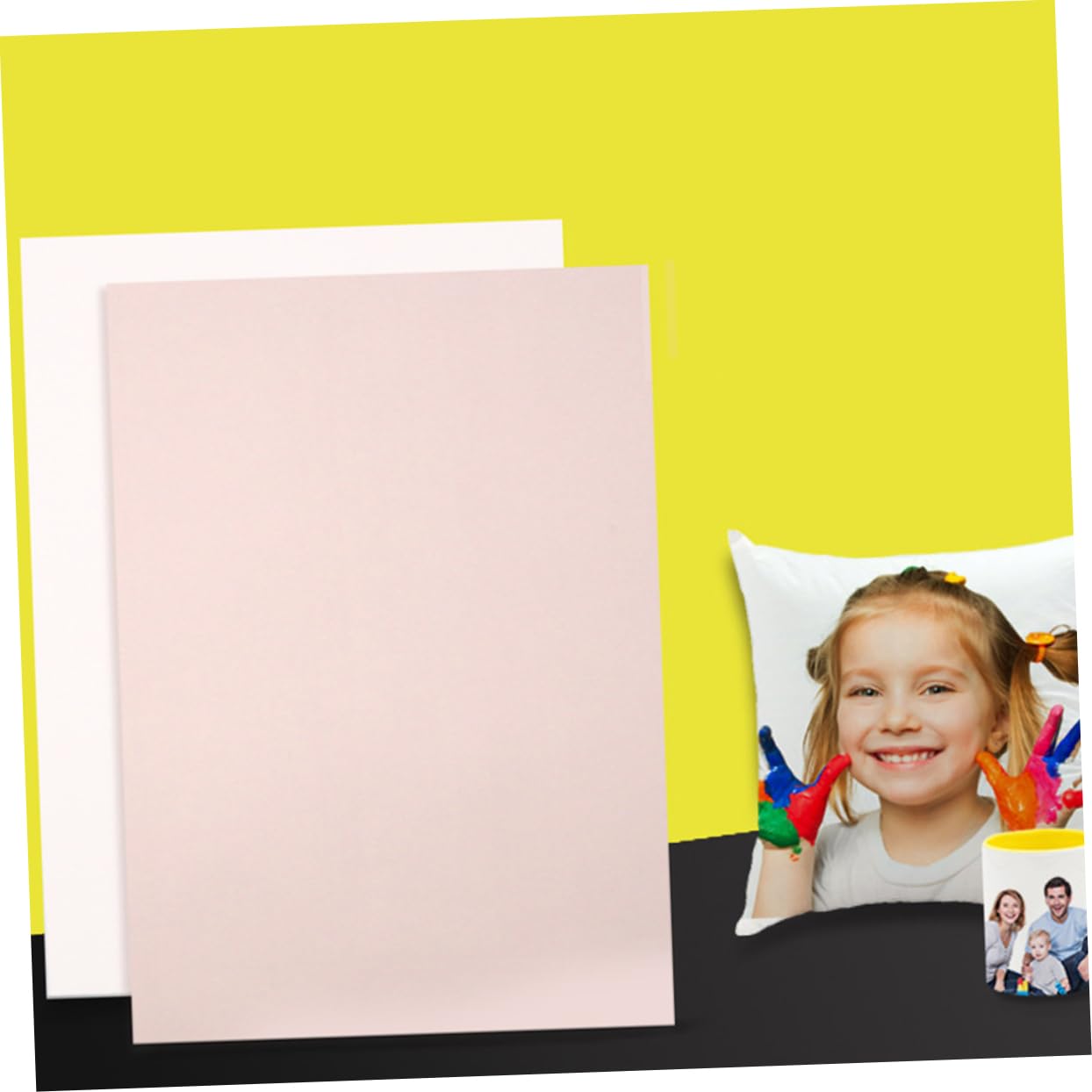 100stücke Sublimationspapier Wärmetransferpapier Schnell Trocknendes Papier für Diy-projekte Personalisierung von Textilien und Materialien