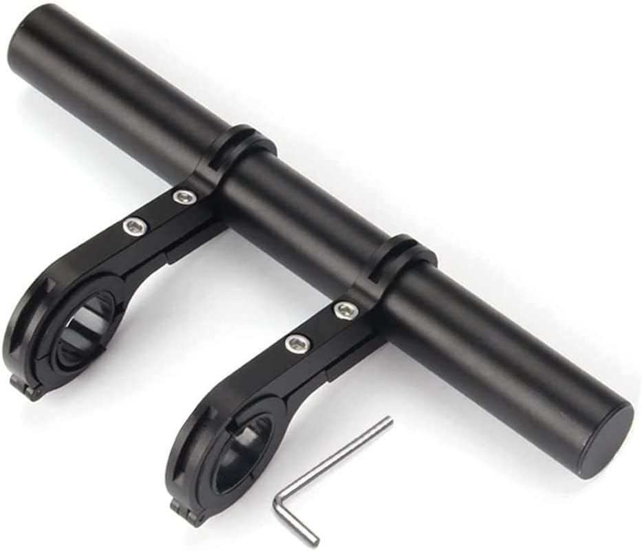 Lista Cycle Handle Bar Extender, Lightweight Durable Bicycle Handle Bar Extension Bracket For Holding Motorcycle E-bike Lamp Speedometer GPS Phone Mount Holder, Cycling Accessories | Black |-picture-11