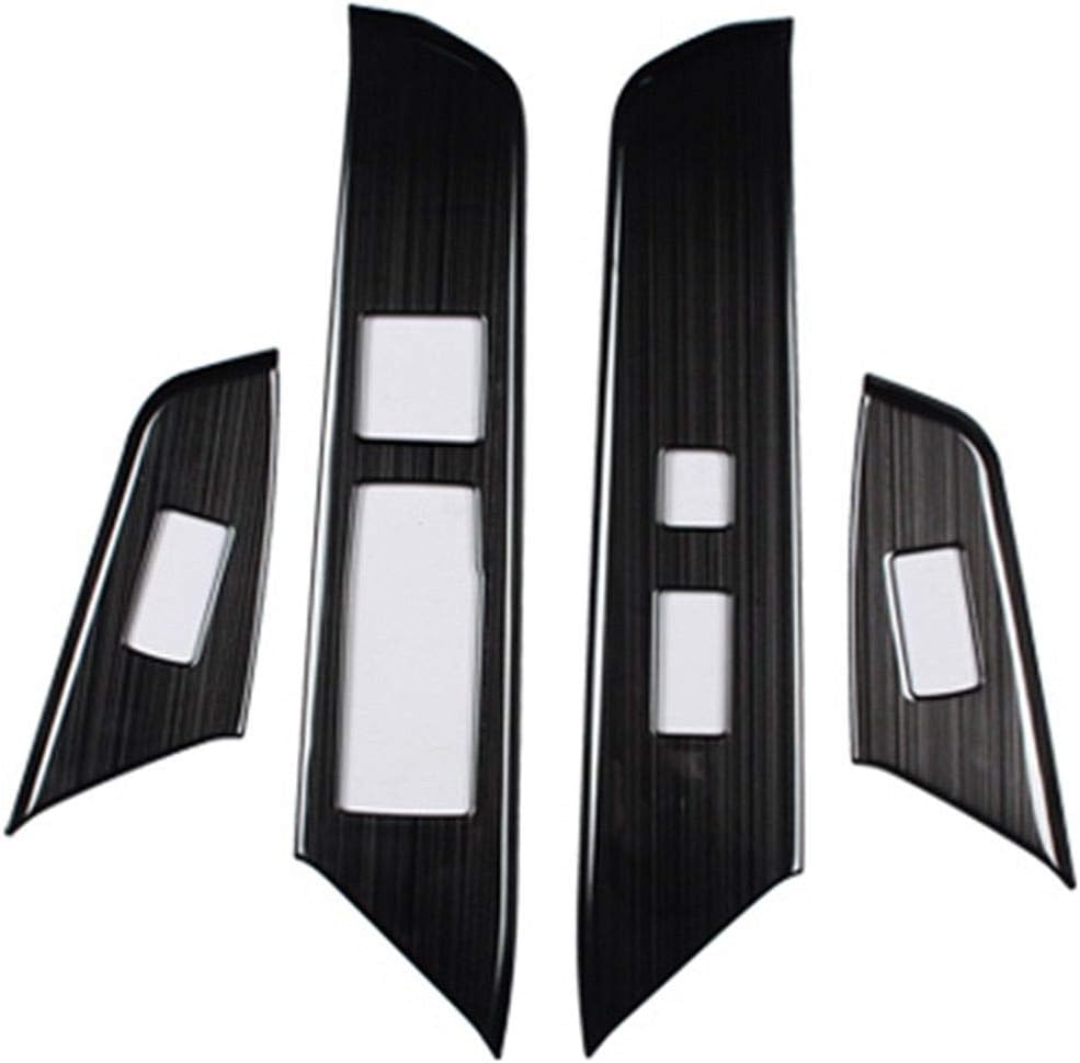 New Protective Window Control Covers Compatible with Lexus UX 2018-2020 UX200 UX260h (Carbon Look)