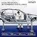 AISIN ACCCH-00641 Air Conditioner AC Compressor - Compatible with Jeep Grand Cherokee 2011-2016, Dodge Charger 2011-2013, Challenger 2011-2014, Chrysler 300 2011-2013 - with 6-Pulley Groove & Clutch