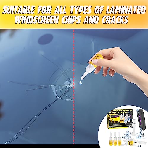 Blutoks 4-YELLOW-0409-4 Windshield Repair Kit thumb #2