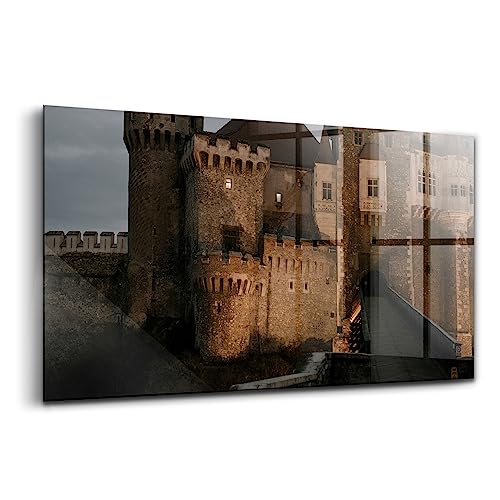 Verre d'art pour l'intu00e9rieur Wallfluent tableau haut de gamme