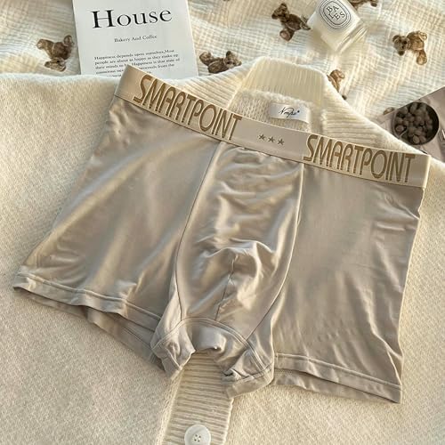 Calzoncillos hombre boxer briefs transpirables de algodón elástico pack 3 ropa interior gris 2xl 3