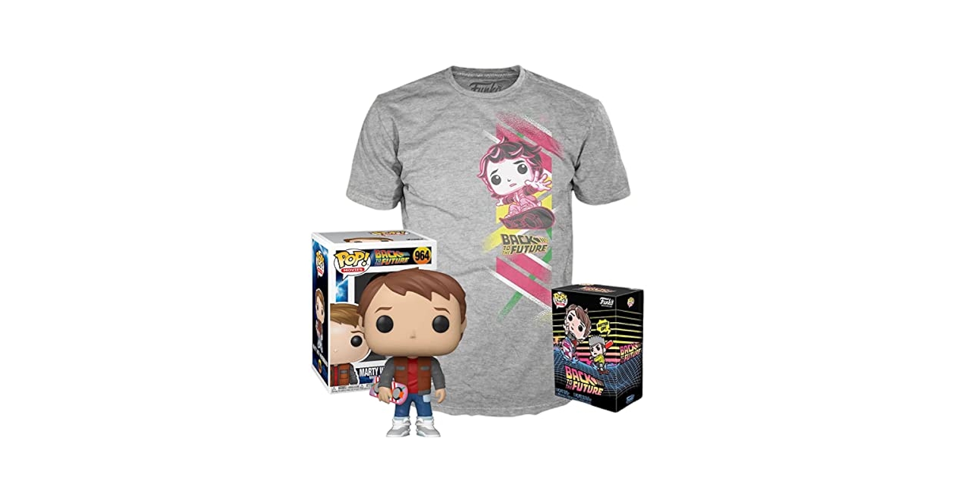 Pop Tees! Back to The Future Includes Adult T-Shirt XL and