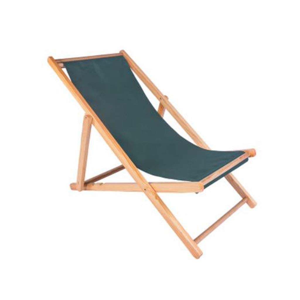 Garden Loungers And Recliners Deck chair Patio Reclining Chairs Outdoor Wood Folding, Siesta Chaise Sun Lounger Collapsible Recliner Chair for Balcony Beach Garden Sun Lounger (Color : Red White)