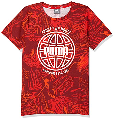 Image of PUMA Boy's Cotton Regular T-Shirt