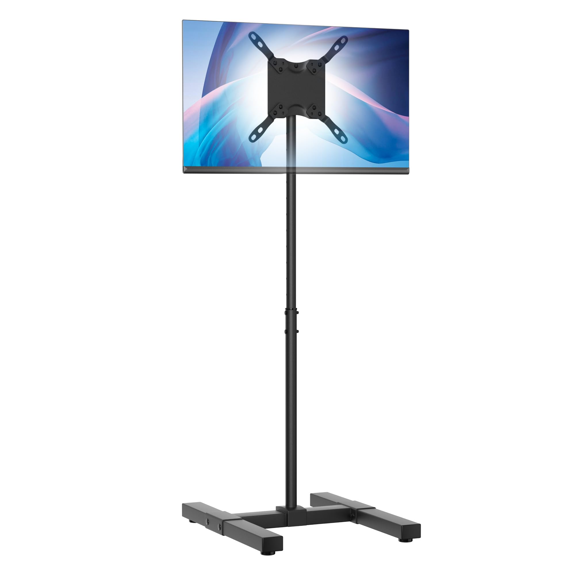 CTA Height Adjustable TV Stand – VESA-Compatible Universal Floor Stand for TVs & Monitors 13-42-Inch up to 44 lbs - (ADD-DMHA)
