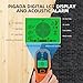 Stud Finder Wall Scanner - 5 in 1 Stud Finder Tool with Pro Smart Sensor Chip and HD LCD Display, Stud Detector Beam Finders for The Center Wood Studs Joist Live AC Wire Drywall Detection Pipe