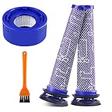 The pre-filter & post filter compatible dyson v6 absolute vacuum. Washable & reusable pre-motor filter. Get back to having a clean air to breathe again. Easy to install, just need remove old filter and put this new one in its place For best results, the filters should be replaced every 3 - 6 months. 100% Guarantee 30 days full money back without damaged by man-made