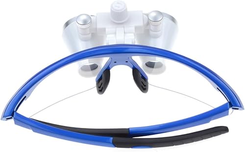 Miniatura 4 de Bestlife 0.138x16.535 in Dental Medical Binocular Loupes con lámpara de luz principal (azul)