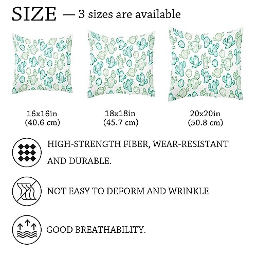 Housses de coussin décoratives de qualité supérieure 40,6 cm pour lit et canapé - 5