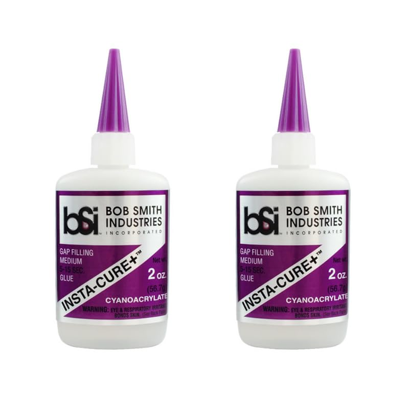 Bob Smith Industries Insta-Cure+ Gap Filling Super Glue CA 2oz BSI108
