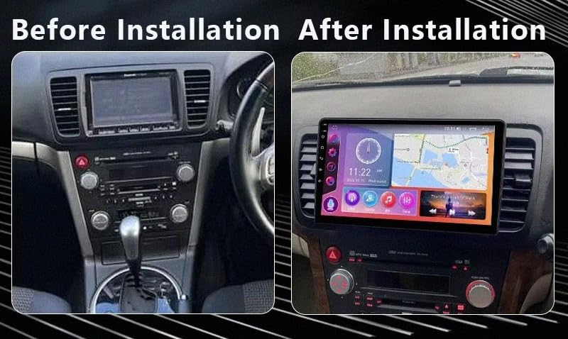 Autoradio Touchscreen Bluetooth para Subaru Outback 2004-2009 con memoria de 32GB 2