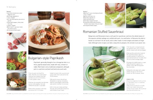 The Food & Cooking of Romania & Bulgaria: Traditions, Ingredients, Tastes, Over 65 Recipes, 370 Phot