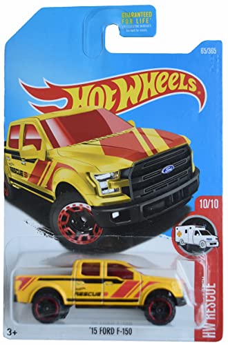 Hot Wheels 15 Ford F 150 Rescue miniatura 1