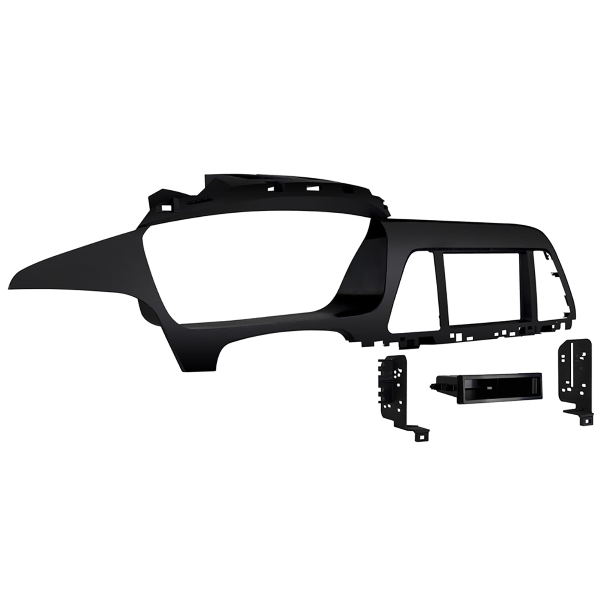 Metra DP-7363B Single or Double DIN Dash Panel Kit Compatible with Hyundai Sonata 2015-2017, Black
