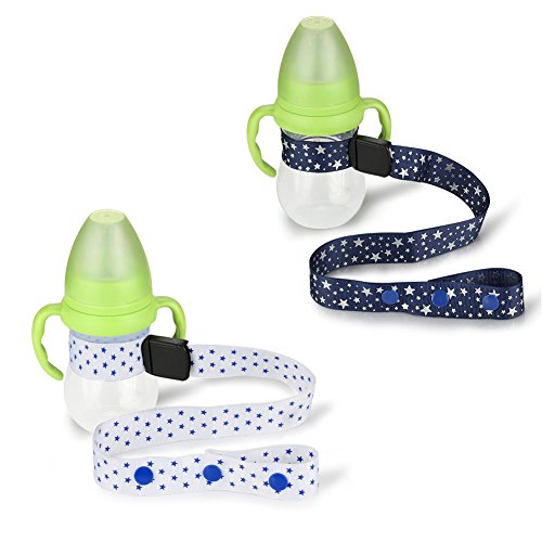 Baby Sippy Cup Strap by Accmor, Adjustable Bottle/Cup Strap, Toddler Drink and Ba