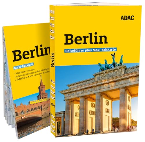 ADAC Reiseführer plus Berlin  Mit Maxi-Faltkarte und praktischer Spiralbindung