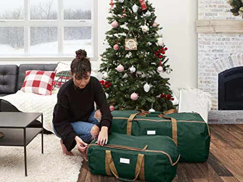 Covermates Keepsakes Garland Duffle Bag Â€“ Durable Polyester, Reinforced Handles, Fits Up To 25 Foot Garland Depending On Thickness - Holiday Storage-Green #TOP3
