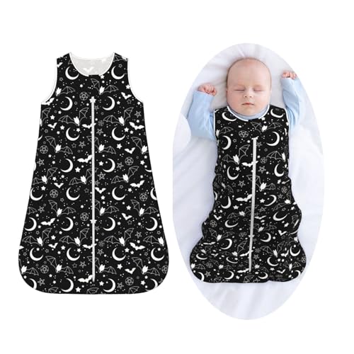 Image of Figtihw Bat Baby Wearable Blanket For Unisex Baby Girls Boys Medium