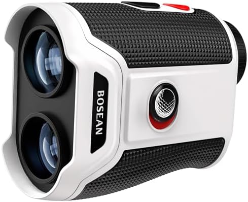 1200 Yds Golf Range Finder with Slope, 7X Magnification Golf Rangefinder with Magnetic, FlagPole Lock Vibration, Rechargeable Golf Distance Finder for Hunting, Golf Accessories for Men Women