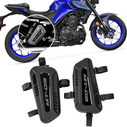 PEDAPENG For MT-03 MT-25 FZ-03 FZ-25 バイク用サドルバッグ 防水トライアングルフレームバッグ 様々なバイクに対応 ハードシェルサイドハンギングバッグ 多機能シートチューブアクセサリー収納バッグ MT03 25 FZ03