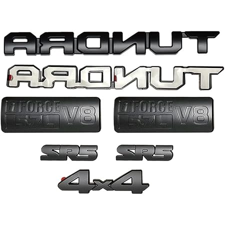 2022 Toyota Tundra Black Emblem Tailgate Insert Badge – Emblems LA - Foto 2