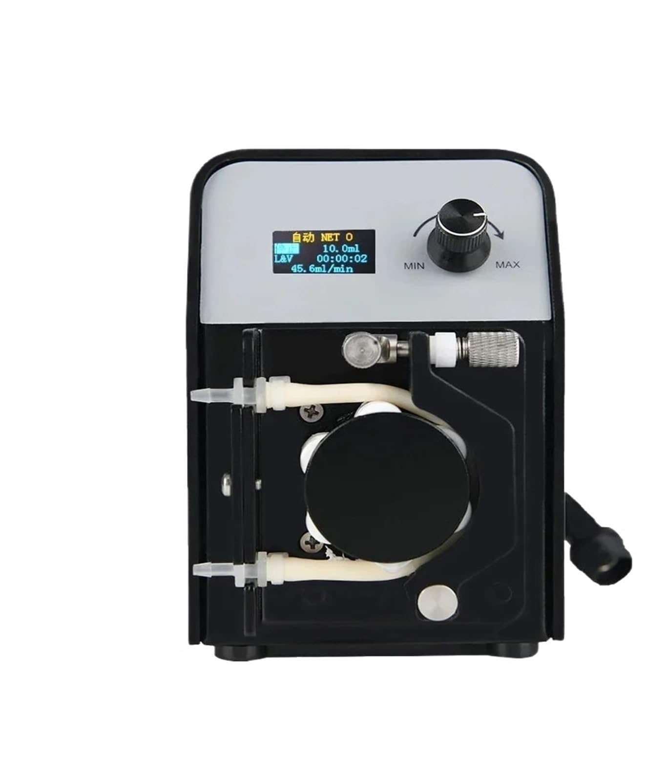 Bombas de Membrana de Alta presión Bombas sumergib Bomba peristáltica de Laboratorio, 24 V, Motor Paso a Paso, Bomba dosificadora de bajo caudal for Laboratorio y Acuario(KCS PRO-S403)