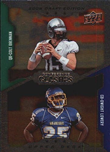 2008 Upper Deck Draft Edition #241 Colt Brennan Dwight Lowery Conference Clashes - Football Card