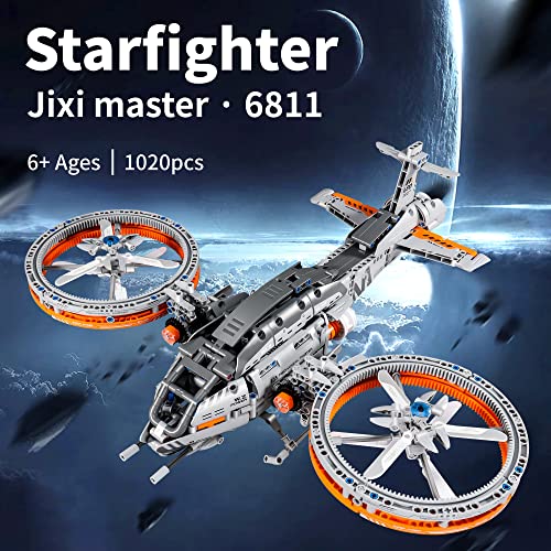 iM.Master Star Fighter 817 pièces : jeu de construction briques vaisseau spatial