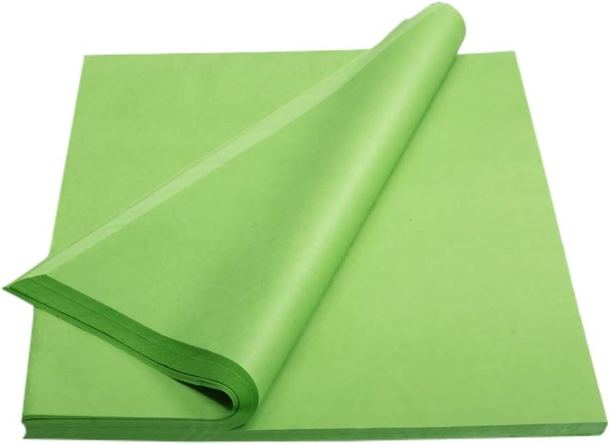 Crown 480 Sheets Bulk Pack Lime Green Tissue Paper Gift