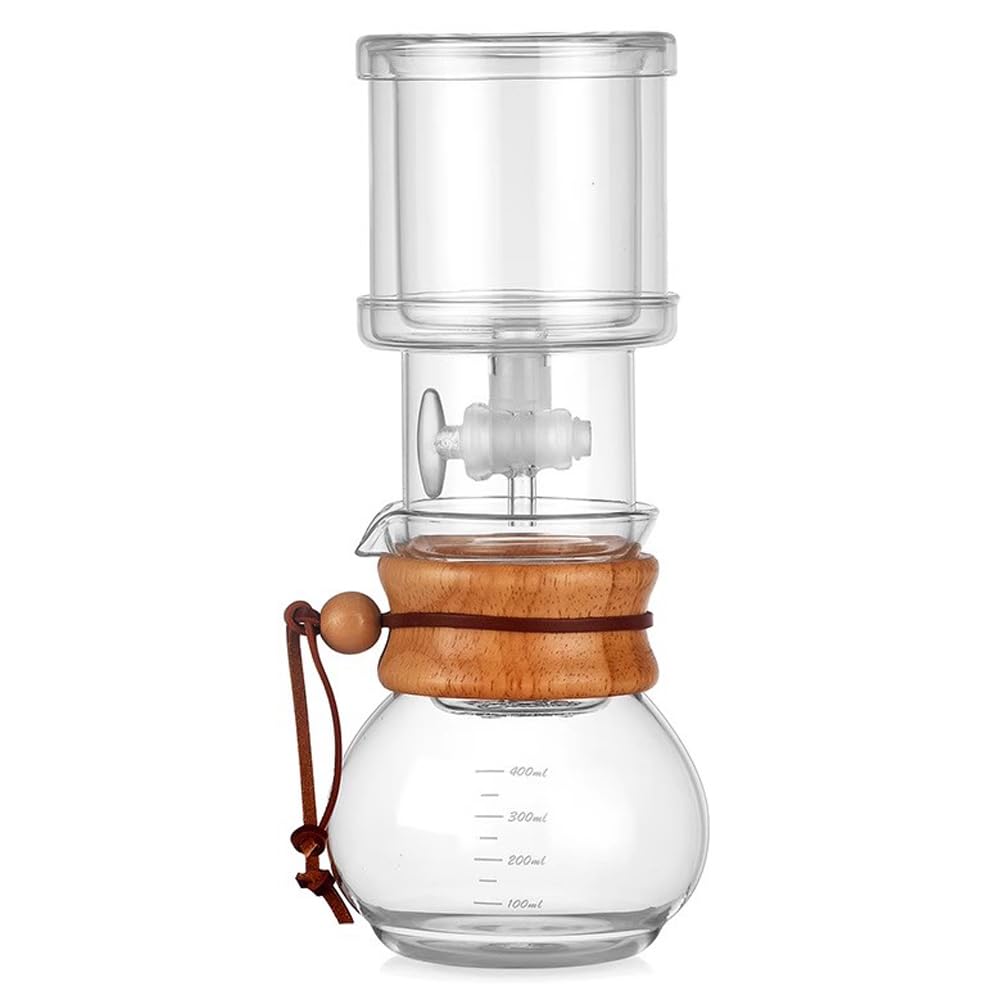 Cold Brew - Caffettiera con caraffa in vetro, per 1-4 tazze