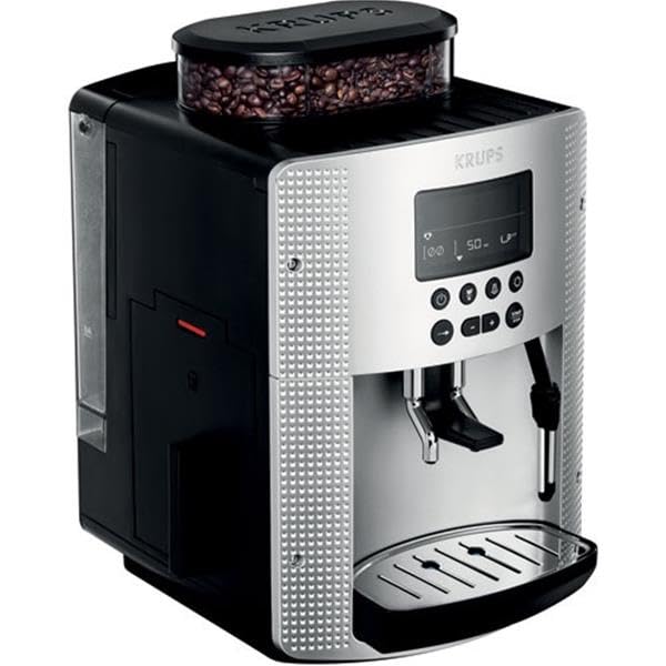 Krups Cafetera automática EA810B70 (1450 W, 1,8 litros, 15 bar, boquilla CappuccinoPlus), color antracita