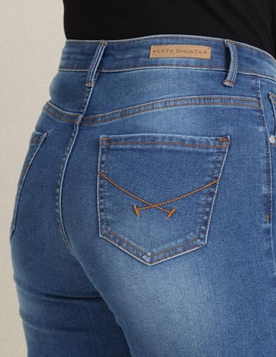 Image of U.S. Polo ASSN. Women's Regular Fit High Rise Jeans