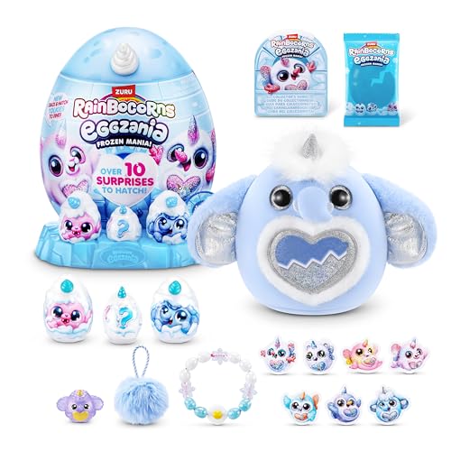 Rainbocorns Eggzania Frozencorn Mania (ARCTICUS) von ZURU Plüschspielzeug zum Sammeln für Mädchen ab 3 Jahren Mammoth