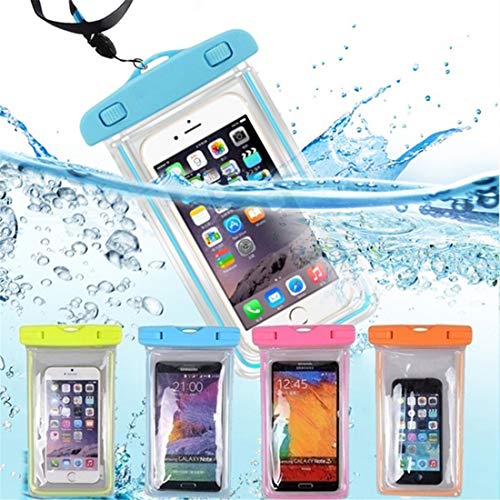 Waterproof Phone Pouch Drift Diving Swimming Bag Underwater Dry Bag Case Cover For Phone Water Sports Beach Pool Skiing 6 inch - Thumbnail 3