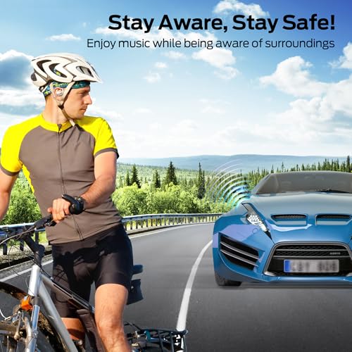 Image of Monster Open Ear AC311 Wireless Earbuds, Bluetooth 5.4 Open Ear Headphones, Up to 30 Hours Playtime Bluetooth Ear Earphones with Stereo Sound, Touch Control and IPX5 Waterproof Open Earbuds