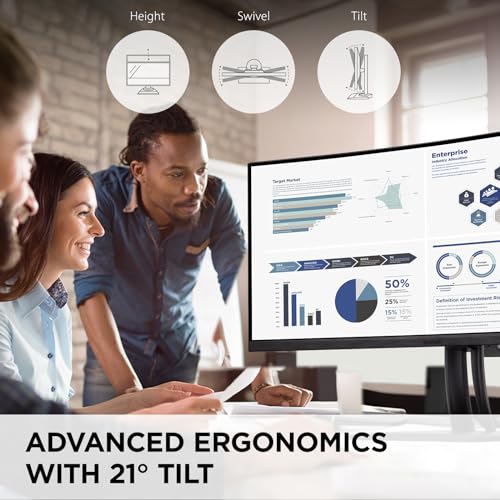 Image of ViewSonic VP3456A 34 Inch 1440p Ultrawide ColorPro Monitor, Curved Display with 100% sRGB and Pantone Validated for Professional Graphic Design, Advanced Ergonomics, 100W USB-C, HDMI, and DP Inputs
