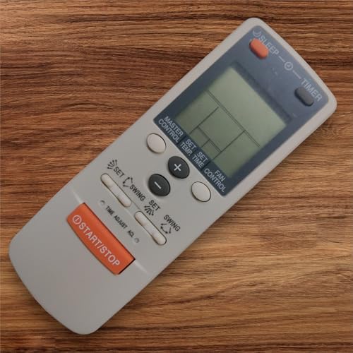 Image of Sanavya Compatible with O General AC Remote Control AR-JW2 AR-JW1 Model 47 Suitable for 1 1.5 2 Ton Spilt and Window Air Conditioner - Match Each Keys Exactly with Existing Remote Function