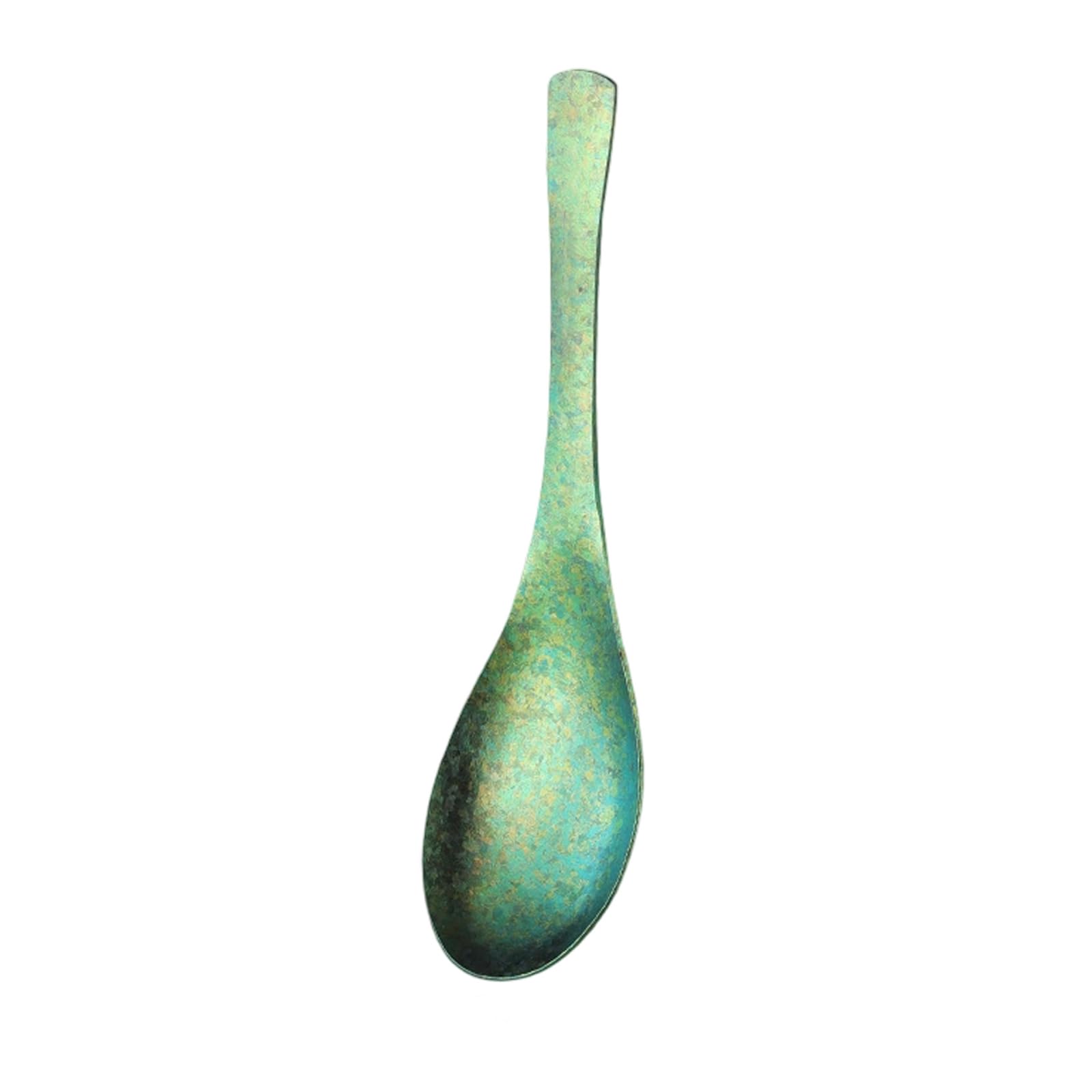 FACAILUO Metal Camping Spoon Portable Sturdy Rustproof Utensils for Outdoors Cooking and Backpacking
