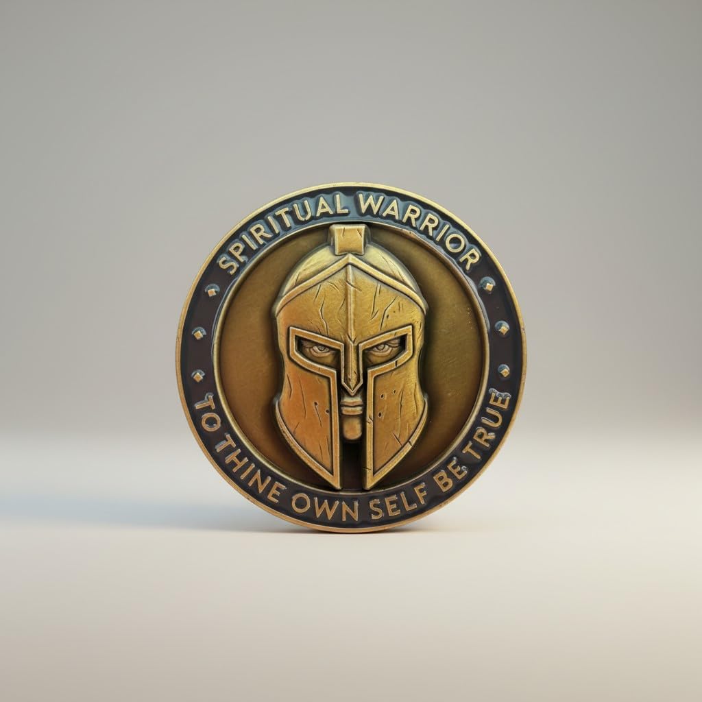 9 Year Warrior Sobriety Coin, Sobriety Anniversary, AA Coins and Medallions, Sobriety Chips and Sobriety Coins